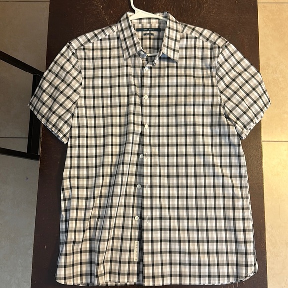 Button Down Dress Shirt - Short Sleeve - Picture 1 of 6